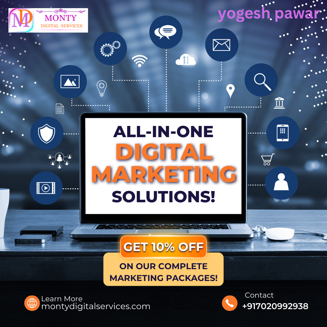 Red Gradient Digital Marketing Services Instagram Post