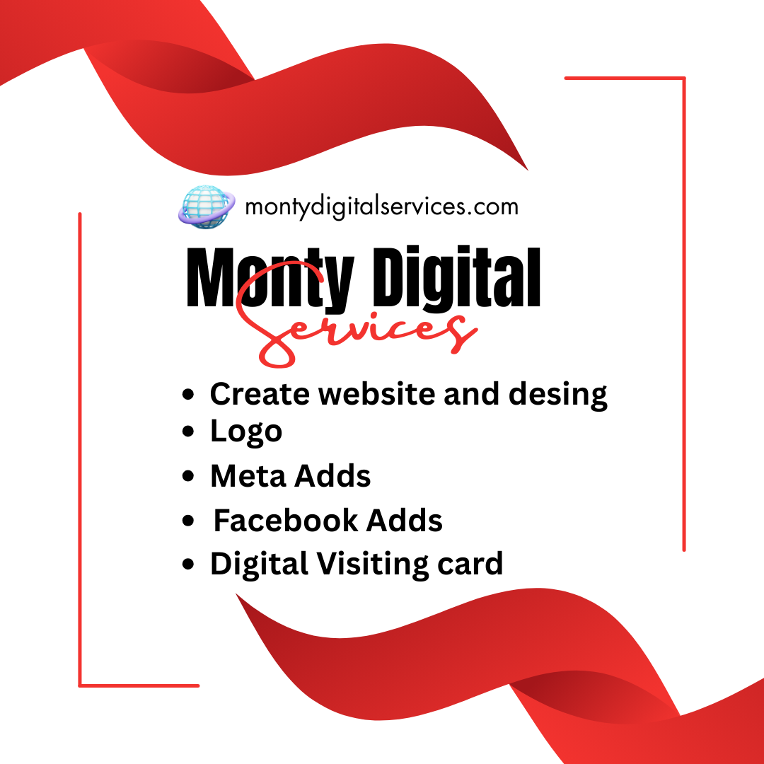 Red Gradient Digital Marketing Services Instagram Post